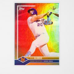 Pete Alonso [Silver Rainbow] #12 Baseball Cards 2022 Topps X Bobby Witt Jr. Crown Prices