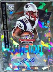 James White [Seat Autograph Cracked Ice Ticket] #136 Football Cards 2014 Panini Contenders Prices