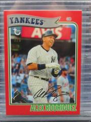 Alex Rodriguez [Red] Baseball Cards 2023 Topps Brooklyn Collection Prices