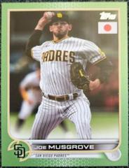 Joe Musgrove [Jade Green] #3 Baseball Cards 2022 Topps Japan Edition Prices