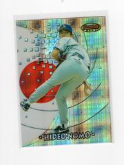 Hideo Nomo [Atomic Refractor] Baseball Cards 1997 Bowman's Best International Prices