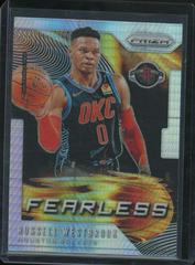 Russell Westbrook [Silver Prizm] #4 Basketball Cards 2019 Panini Prizm Fearless Prices