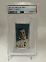Bill Malarkey #NNO Baseball Cards 1909 T206 Sovereign 350 Prices