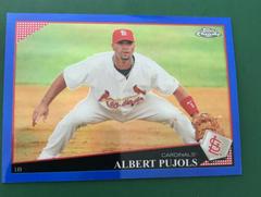 Albert Pujols [Refractor] #86 Baseball Cards 2009 Topps Chrome Prices