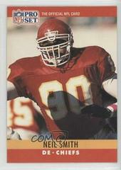 Neil Smith #147 Football Cards 1990 Pro Set FACT Cincinnati Prices