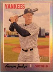 Aaron Judge [Silver Metal] #499 Baseball Cards 2019 Topps Heritage Prices