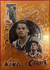 Dejounte Murray [Orange] #21 Basketball Cards 2021 Panini Illusions King of Cards Prices
