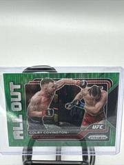Colby Covington [Green Pulsar] #28 Ufc Cards 2023 Panini Prizm UFC All Out Prices