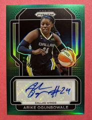Arike Ogunbowale [Green] Basketball Cards 2022 Panini Prizm WNBA Signatures Prices