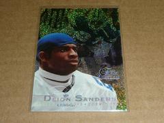 Deion Sanders [Row 0] Football Cards 1997 Flair Showcase Prices