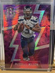 Russell Wilson [Neon Pink] Football Cards 2016 Panini Spectra Prices