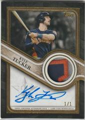 Kyle Tucker Baseball Cards 2023 Topps Update Reverence Autograph Patch Prices