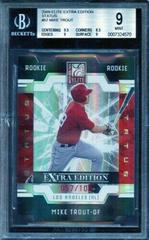 Mike Trout [Status] Baseball Cards 2009 Donruss Elite Extra Edition Prices