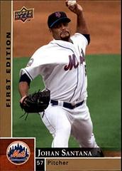 Johan Santana #193 Baseball Cards 2009 Upper Deck First Edition Prices