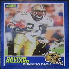 Dalton Hilliard #31 Football Cards 1989 Panini Score Prices