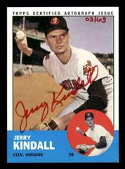 Jerry Kindall [Red Ink] #ROAJK Baseball Cards 2012 Topps Heritage Real One Autographs Prices