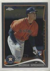 George Springer #MB-4 Baseball Cards 2014 Topps Chrome Update Prices