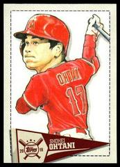 Shohei Ohtani #SCR-SO Baseball Cards 2019 Topps Big League Star Caricature Reproductions Prices