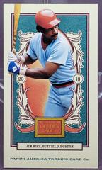 Jim Rice [Mini Carolina Brights Green Ink] #101 Baseball Cards 2013 Panini Golden Age Prices