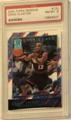 Craig Claxton #120 Basketball Cards 2000 Topps Reserve Prices
