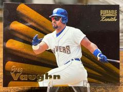 Greg Vaughn #81 Baseball Cards 1996 Zenith Prices