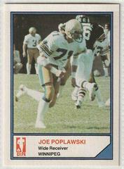 Joe Poplawski Football Cards 1983 Jogo CFL Limited Prices
