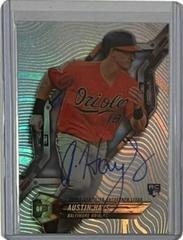 Austin Hays [Autograph Orange Orbit Diffractor] #HT-AH Baseball Cards 2018 Topps High Tek Prices