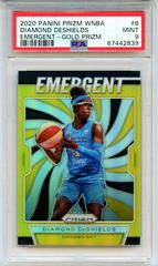 Diamond DeShields [Prizm Gold] #6 Basketball Cards 2020 Panini Prizm WNBA Emergent Prices