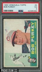 Bob Purkey #4 Baseball Cards 1960 Venezuela Topps Prices