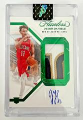 Dyson Daniels [Emerald] #32 Basketball Cards 2022 Panini Flawless Autograph Prices