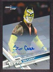 Sin Cara [Silver Autograph] #161 Wrestling Cards 2017 Topps WWE Then Now Forever Prices
