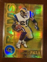Marshall Faulk Football Cards 2000 Topps Finest Prices