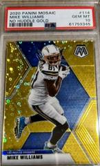 Mike Williams [No Huddle Gold] #114 Football Cards 2020 Panini Mosaic Prices