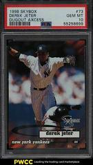 Derek Jeter [ Inside] #73 Baseball Cards 1998 Skybox Dugout Axcess Prices
