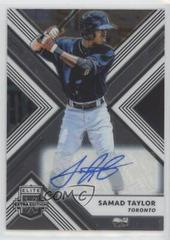 Samad Taylor [Autograph Opti Chrome] Baseball Cards 2018 Panini Elite Extra Edition Prices