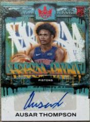 Ausar Thompson #2 Basketball Cards 2023 Panini Court Kings Fresh Paint Prices