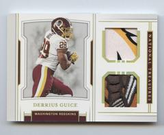 Derrius Guice [Holo Gold] Football Cards 2018 National Treasures Rookie Dual Materials Prices