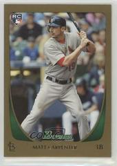 Matt Carpenter [Gold] #14 Baseball Cards 2011 Bowman Draft Prices
