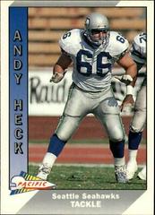 Andy Heck Football Cards 1991 Pacific Prices