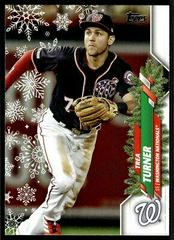Trea Turner Baseball Cards 2020 Topps Holiday Prices