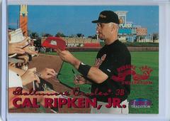 Cal Ripken Jr. [Warning Track Collection] Baseball Cards 1999 Fleer Prices