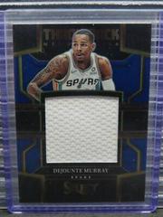 Dejounte Murray [Blue] #TM-DM Basketball Cards 2022 Panini Select Throwback Memorabilia Prices