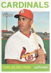 Carlos Beltran #40 Baseball Cards 2013 Topps Heritage Prices