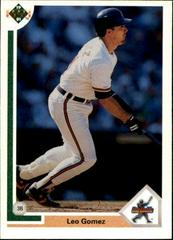 Leo Gomez Baseball Cards 1991 Upper Deck Prices