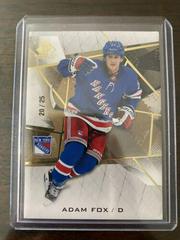 Adam Fox [Gold Fragment] #79 Hockey Cards 2021 SP Game Used Prices