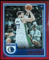 Luka Doncic [Red] Basketball Cards 2022 Panini Hoops Prices