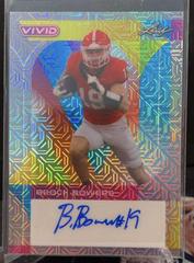 Brock Bowers [Prismatic Gray] #BA-BB2 Football Cards 2023 Leaf Vivid Autographs Prices