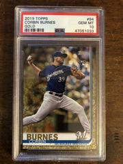 Corbin Burnes [Gold] Baseball Cards 2019 Topps Prices