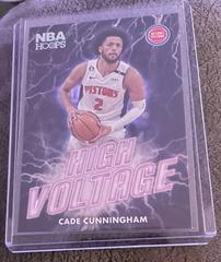 Cade Cunningham #9 Basketball Cards 2023 Panini Hoops High Voltage Prices