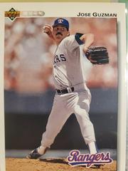 Jose Guzman #204 Baseball Cards 1992 Upper Deck Prices